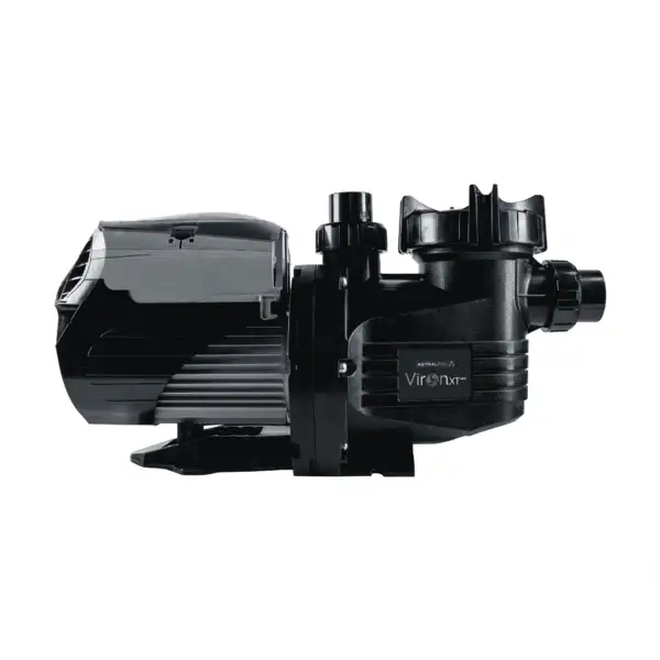 AstralPool Viron XT MkII P320c Variable Speed Pool Pump The AstralPool Viron XT MkII P320c Variable Speed Pool Pump is an energy efficient solution for maintaining your pool. Its advanced variable speed technology allows you to adjust the pump's performance to match your pool's specific needs, resulting in significant energy savings and reduced operating costs. The P320c is designed for quiet operation, ensuring minimal disruption to your outdoor environment. Its robust construction and high quality materials provide durability and longevity, making it a reliable choice for pool owners. Additionally, the intuitive interface and programmable settings offer user friendly control over your pool's circulation and filtration systems. With the AstralPool Viron XT MkII P320c, you can enjoy a cleaner, healthier pool while conserving energy and lowering expenses.
