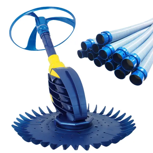 Zodiac Baracuda G2 Pool Cleaner with Hoses 12metres The Zodiac Baracuda G2 Pool Cleaner is a reliable and efficient solution for maintaining your pool’s cleanliness. Designed for both in ground and above ground pools, this high performance suction cleaner effectively removes dirt, debris and algae with ease. Its simple yet robust design ensures consistent performance and easy maintenance, making it an ideal choice for hassle free pool cleaning.
The package includes 12 x 1 meter length hoses, providing ample reach for pools of various sizes. With its unique diaphragm technology, the Baracuda G2 operates quietly while delivering powerful suction. Its one moving part design minimizes wear and tear, ensuring long lasting durability. Easy to install and compatible with most pool filtration systems, the Zodiac Baracuda G2 offers exceptional cleaning performance without the need for extra tools or complicated setups. Keep your pool sparkling clean effortlessly with this reliable pool cleaner by Zodiac.
