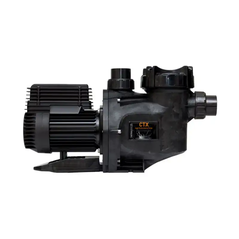 AstralPool CTX 360C MKII 1.25HP Pool Pump The AstralPool CTX 360C 1.25HP Pool Pump offers exceptional performance for pools and spas, making it a versatile and reliable choice for demanding water circulation needs. Engineered for efficiency, this pool pump delivers a powerful maximum flow rate of 360 liters per minute, ensuring quick and effective water circulation. Its energy conscious design helps lower operating costs by reducing runtime without compromising performance, saving you both time and money.
With its high head pressure, the AustralPool CTX 360C seamlessly supports in floor cleaning systems, multi jet spas and advanced filtration setups. Constructed from robust and durable materials, it is designed to withstand all weather conditions, offering long lasting performance with minimal maintenance. Easy to install and built to handle tough conditions, the CTX 360C pool pump is an ideal solution for keeping your pool clean, healthy and ready for use year round.