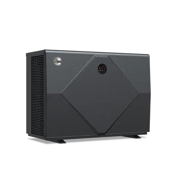 Rheem RPH009-1A 9kW Pool Heat Pump Heater - PureSwim Heat your pool or spa efficiently year-round with the Rheem RPH009-1A Compact Series Pool Heat Pump, supplied by PureSwim. Designed for residential pools where space is limited, this compact unit delivers up to 8.6kW of heating capacity while operating quietly and efficiently.
Powered by advanced DC inverter technology and a twin rotary compressor, the RPH009-1A automatically adjusts output to match demand, helping reduce running costs compared to traditional pool heating systems. A clear LCD touchscreen, built-in Wi-Fi connectivity for remote monitoring and control, and compatibility with pool automation systems make temperature management simple and convenient. Built for Australian conditions and backed by strong warranty coverage, this heat pump is a reliable long-term pool heating solution.